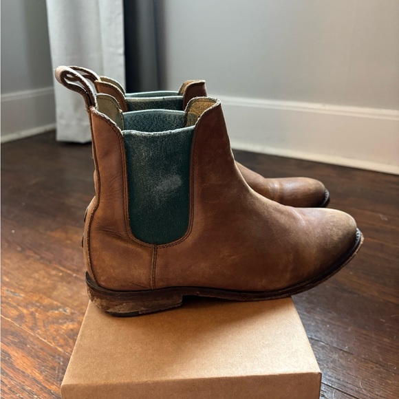 Free People Tan Leather Women’s Boots - Picture 2 of 5